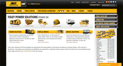 Desktop Screenshot of foleypowersolutions.com